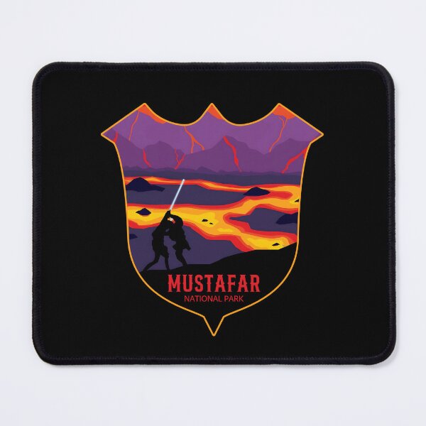 Item preview, Mustafar National Park designed and sold by FrontierCosmic.