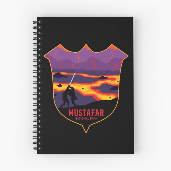 Item preview, Mustafar National Park designed and sold by FrontierCosmic.