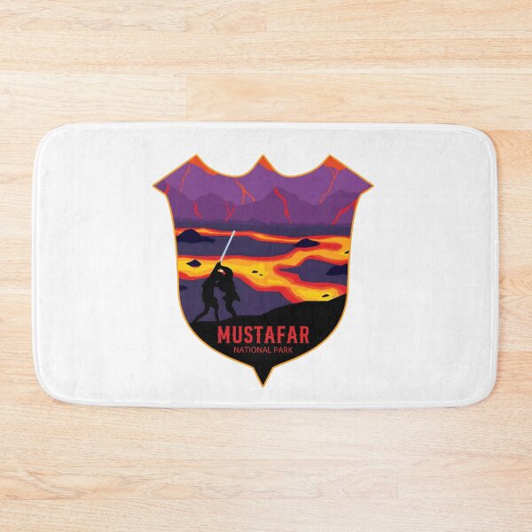 Item preview, Mustafar National Park designed and sold by FrontierCosmic.