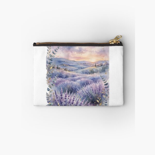 Item preview, Lavender Field Canvas Wall Art | Provence Sunset Gold | French Country Decor designed and sold by Donartpictures.