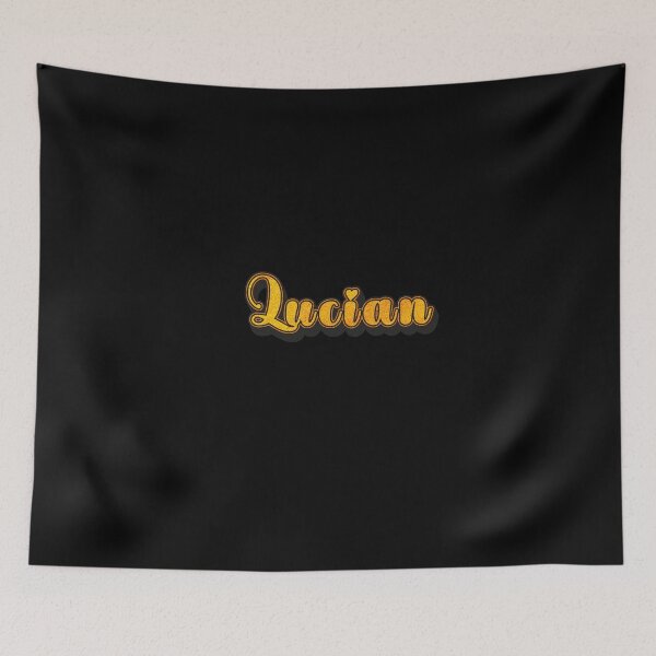 Item preview, Lucian Personalized Name Design with Heart | Funny Custom Gift designed and sold by Watsonarts.