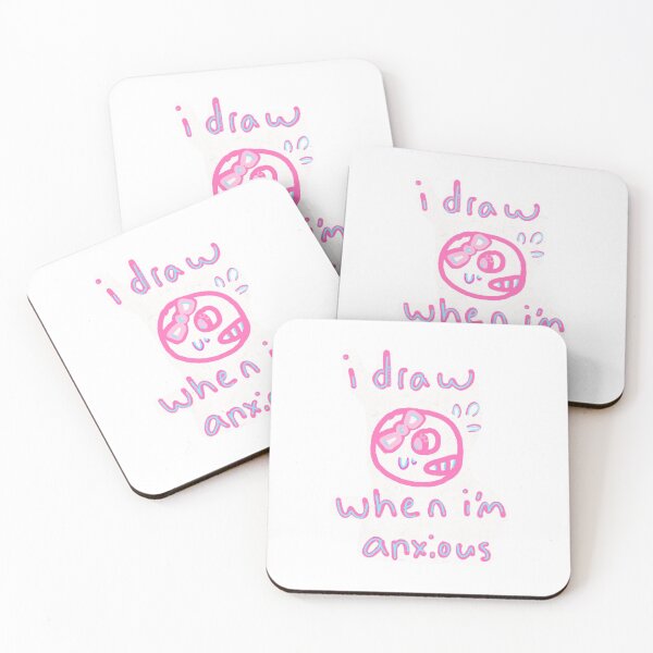 Item preview, I draw when I’m anxious designed and sold by Lilylala1010.