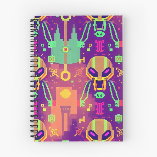 Item preview, Neon Alien Glyph Matrix designed and sold by GalacticLabs.