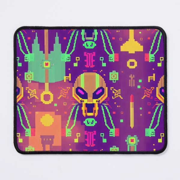 Item preview, Neon Alien Glyph Matrix designed and sold by GalacticLabs.
