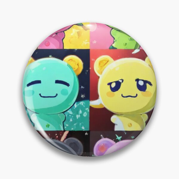 Item preview, Illustration - Cute bear-eared creature, Chromatic variations in grid designed and sold by Zone--Gaming.