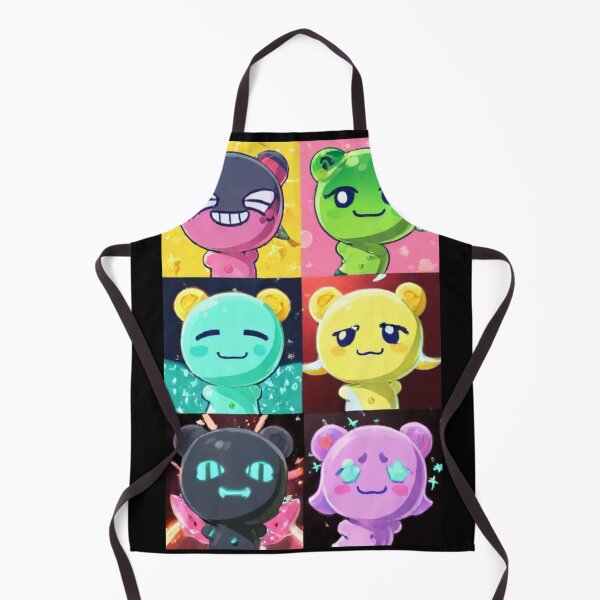 Item preview, Illustration - Cute bear-eared creature, Chromatic variations in grid designed and sold by Zone--Gaming.