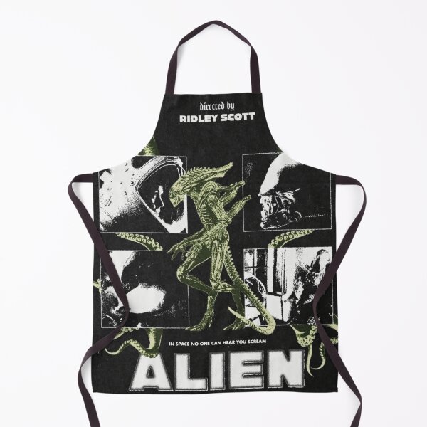Item preview, Alien Vintage Sci-Fi Horror: Xenomorph, Ripley & Movie Quote Fan Art designed and sold by benja-08.