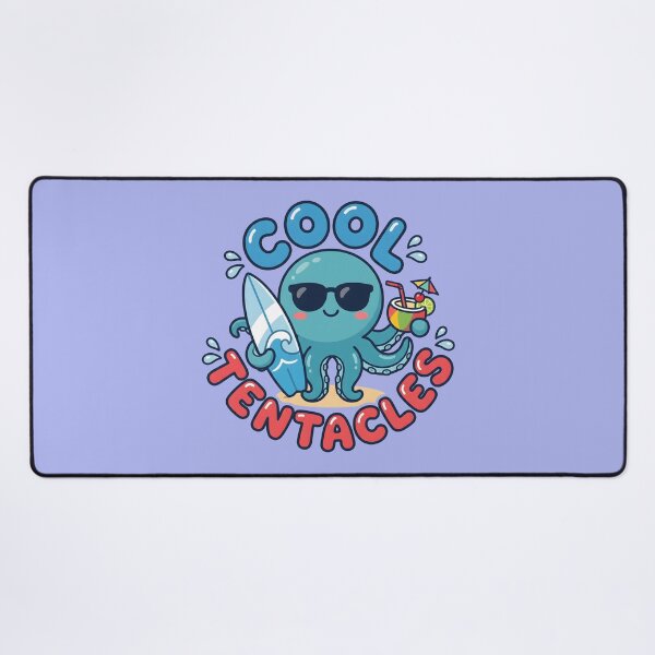 Item preview, Cool Tentacles – Cute Surf Octopus Design designed and sold by Sea Gem.