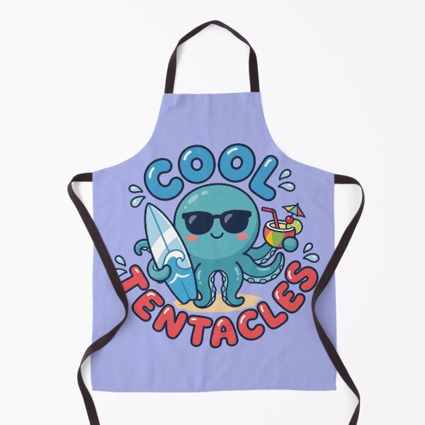 Item preview, Cool Tentacles – Cute Surf Octopus Design designed and sold by Sea Gem.