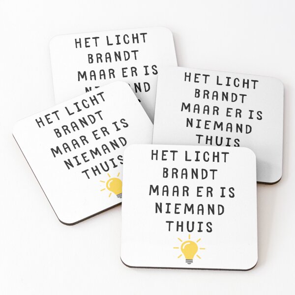 Item preview, Het licht brandt maar er is niemand thuis designed and sold by AerinDigital.