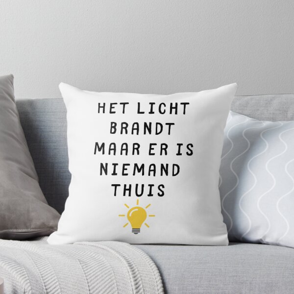 Item preview, Het licht brandt maar er is niemand thuis designed and sold by AerinDigital.