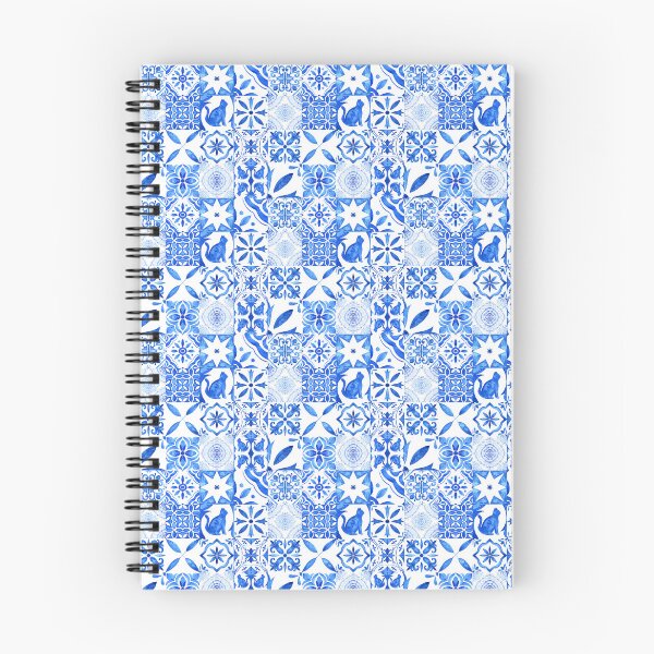 Item preview, Blue and White Geometric Pattern designed and sold by TeeGeeTees.