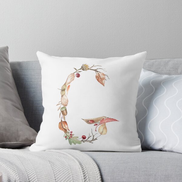 Item preview, Autumn Letter G Monogram designed and sold by Flowersforbear.