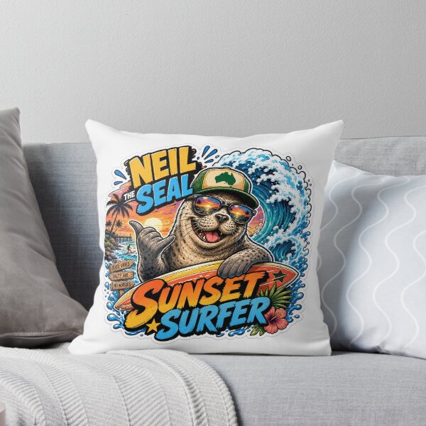 Item preview, Neil the Seal – Ocean Legend on Land designed and sold by Holiday-Hunter.