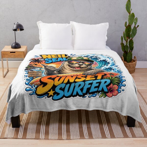 Item preview, Neil the Seal – Ocean Legend on Land designed and sold by Holiday-Hunter.