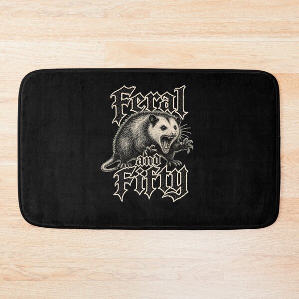 Item preview, Feral and Fifty Opossum Wild Animal Design designed and sold by snowry.