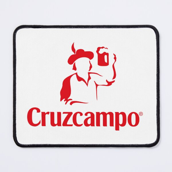 Item preview, Cruzcampo Vintage Red Beer Silhouette Logo designed and sold by Jarekjutec.