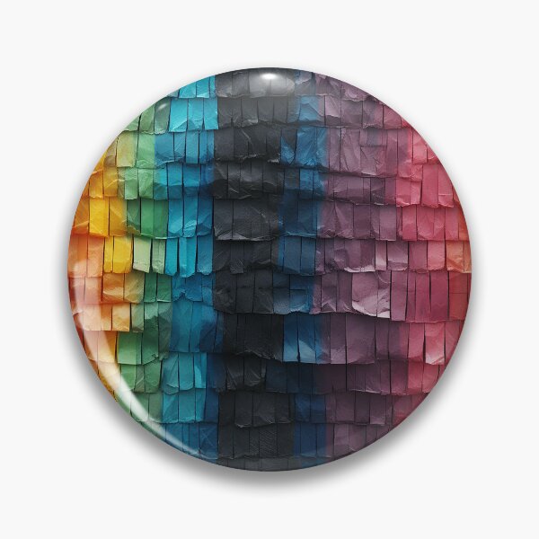 Item preview, Rainbow Paper Fringe Shingles Seamless Photo Texture designed and sold by DigitaICraft.