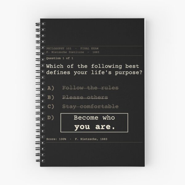 Item preview, Become who you are. - Nietzsche quote designed and sold by Will-to-Power.
