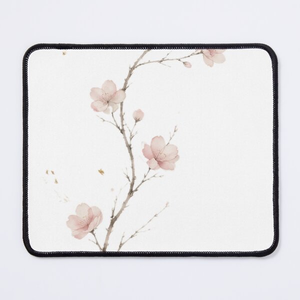 Item preview, Cherry Blossom Canvas Wall Art | Japandi Minimal Gold | Zen Sakura Decor designed and sold by Donartpictures.