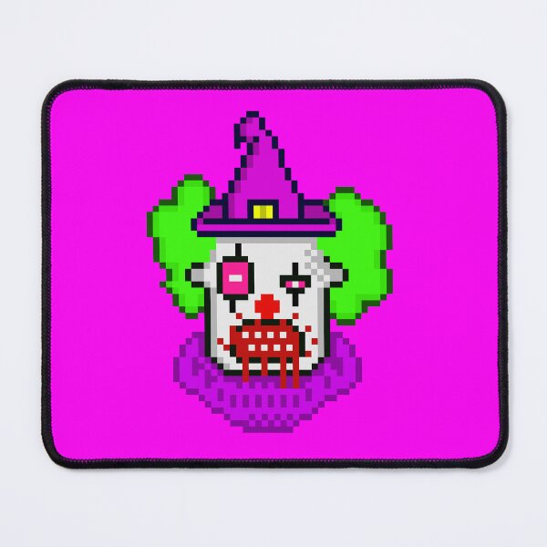 Item preview, Creep Clown Wizard Pixel Art designed and sold by RetroRlx.