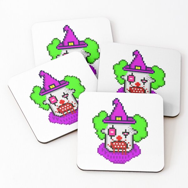 Item preview, Creep Clown Wizard Pixel Art designed and sold by RetroRlx.