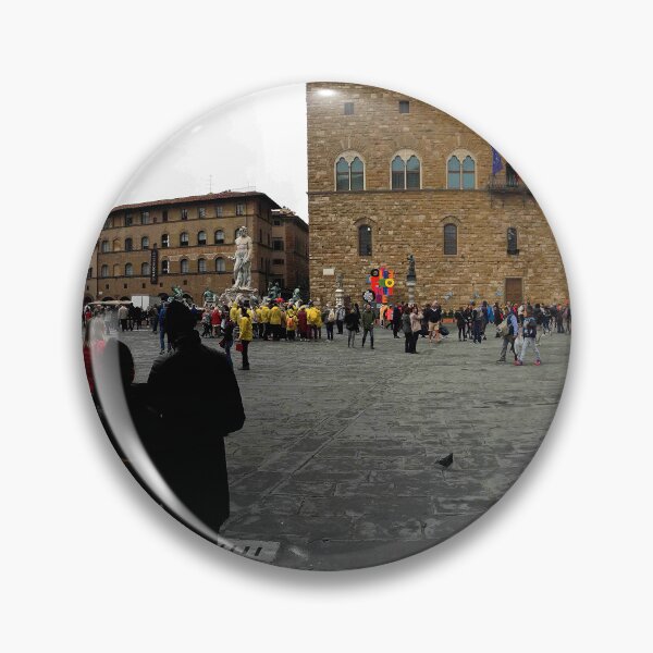 Item preview, Florence Italy - Piazza della Signoria Panorama designed and sold by missioncreek.