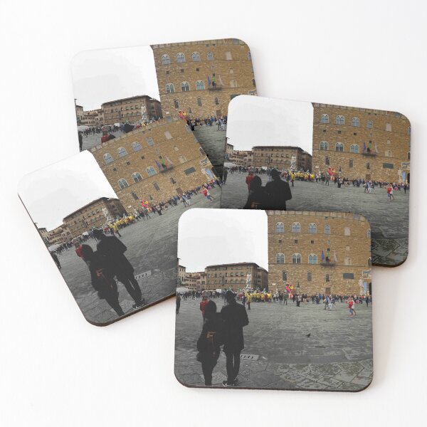 Item preview, Florence Italy - Piazza della Signoria Panorama designed and sold by missioncreek.
