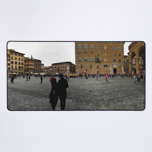 Item preview, Florence Italy - Piazza della Signoria Panorama designed and sold by missioncreek.