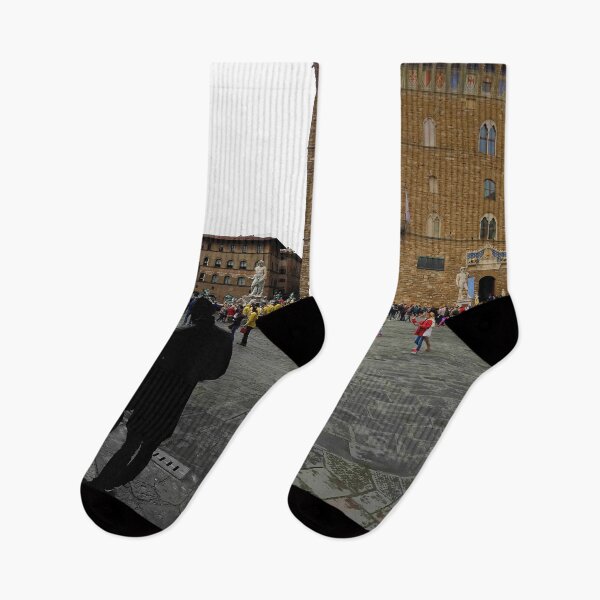 Item preview, Florence Italy - Piazza della Signoria Panorama designed and sold by missioncreek.