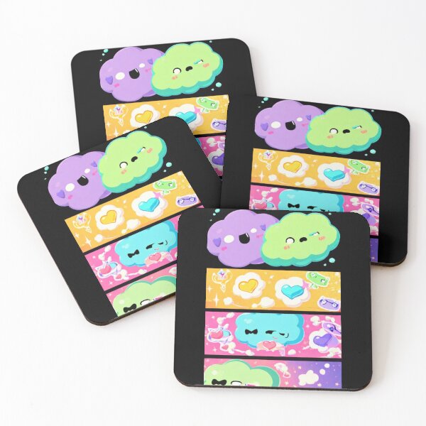 Item preview, Illustration - Cute Kawaii Characters, Joyful and Colorful Atmosphere designed and sold by Zone--Gaming.