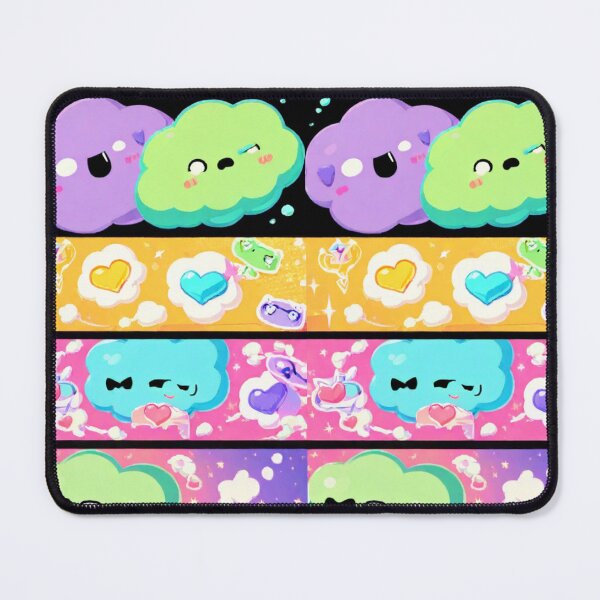 Item preview, Illustration - Cute Kawaii Characters, Joyful and Colorful Atmosphere designed and sold by Zone--Gaming.