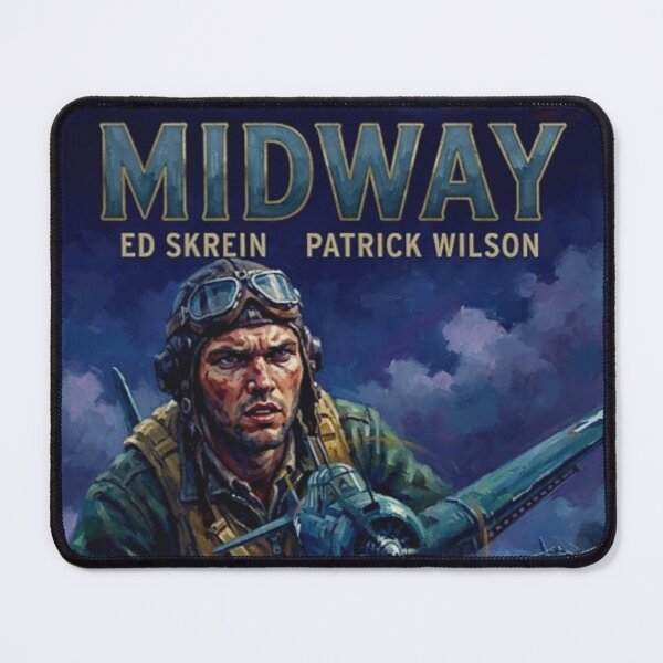 Item preview, Midway Military War Drama Action Tribute Art Poster designed and sold by Art's Diner.