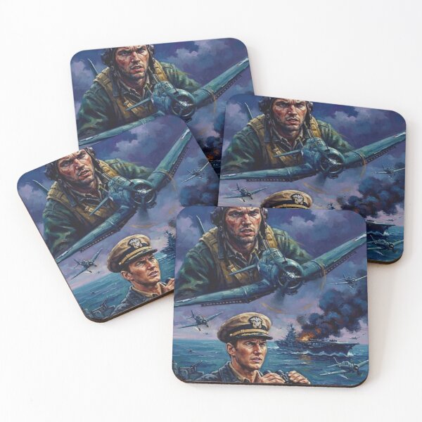 Item preview, Midway Military War Drama Action Tribute Art Poster designed and sold by Art's Diner.