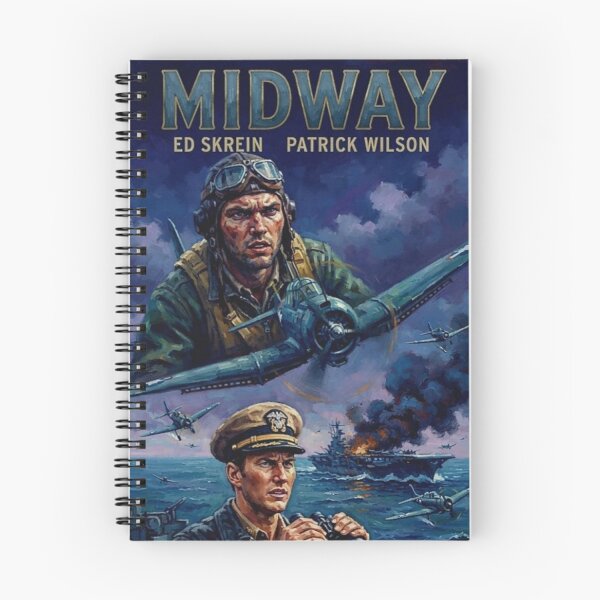 Item preview, Midway Military War Drama Action Tribute Art Poster designed and sold by Art's Diner.