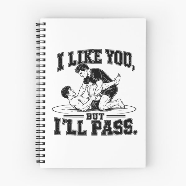 Item preview, Funny BJJ Guard Pass - I Like You But I'll Pass Jiu Jitsu designed and sold by Rahamkshop.