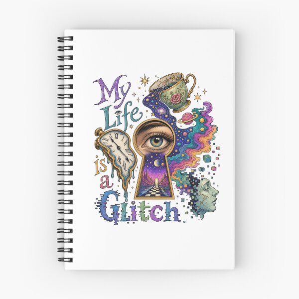 Item preview, My Life Is a Glitch – Surreal Psychedelic Cosmic Eye | Dreamscape Fantasy Art designed and sold by puzzell.