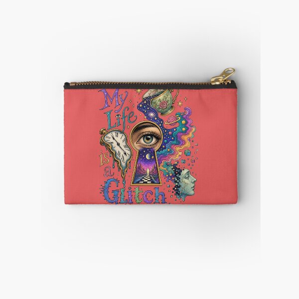 Item preview, My Life Is a Glitch – Surreal Psychedelic Cosmic Eye | Dreamscape Fantasy Art designed and sold by puzzell.