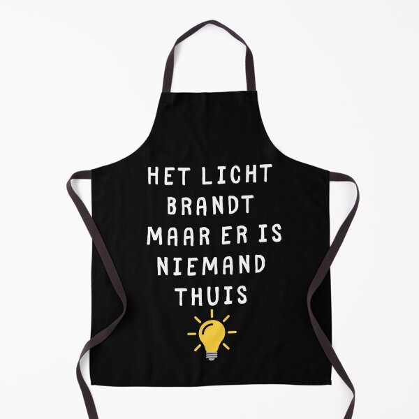 Item preview, Het licht brandt maar er is niemand thuis (white text version) designed and sold by AerinDigital.