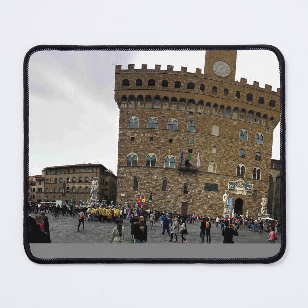 Item preview, Florence Italy - Palazzo Vecchio and Loggia dei Lanzi designed and sold by missioncreek.
