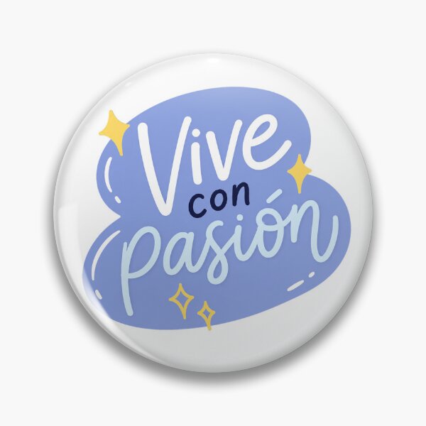 Item preview, Vive con pasión sticker designed and sold by DesignPMG.