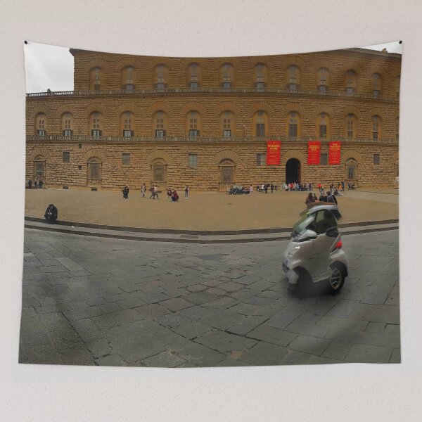Item preview, Florence Italy - Palazzo Pitti Exterior Panorama designed and sold by missioncreek.
