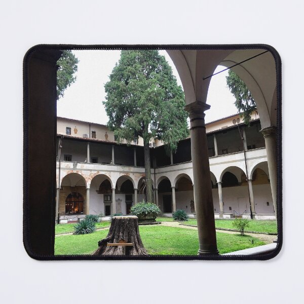 Item preview, Florence Italy - Renaissance Cloister Courtyard designed and sold by missioncreek.