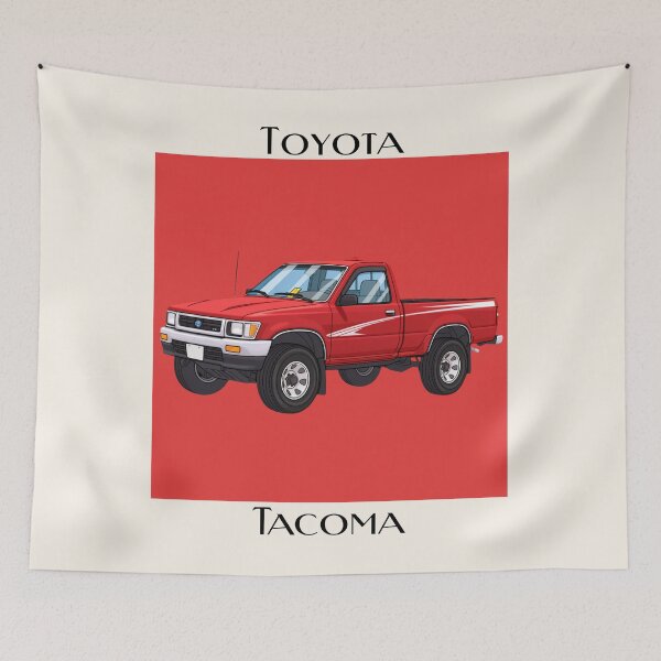 Item preview, Toyota Tacoma Vintage Style Poster designed and sold by Dimensionality.