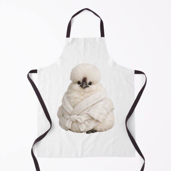 Item preview, Relaxing Bathrobe Silkie Chicken designed and sold by Sillytoe.