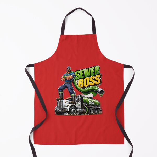 Item preview, Sewer Boss - Septic Superhero designed and sold by StakkaFu.