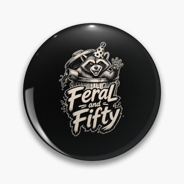 Item preview, Feral and Fifty Raccoon Party Animal designed and sold by snowry.