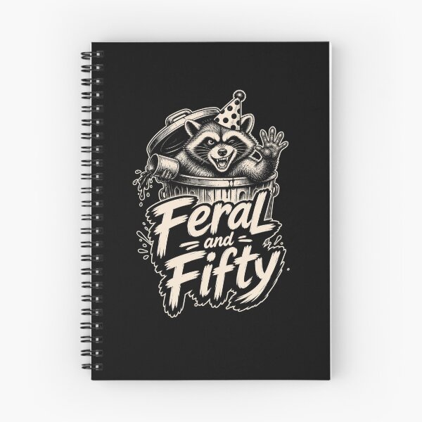 Item preview, Feral and Fifty Raccoon Party Animal designed and sold by snowry.
