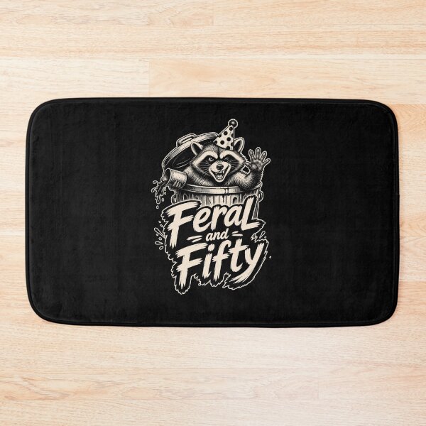 Item preview, Feral and Fifty Raccoon Party Animal designed and sold by snowry.