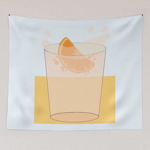 Item preview, Orange Juice Spill designed and sold by ROSE ANN BANILAR.